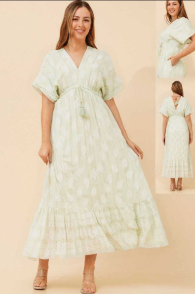 Mystic Monsoon Maxi Dress D524327