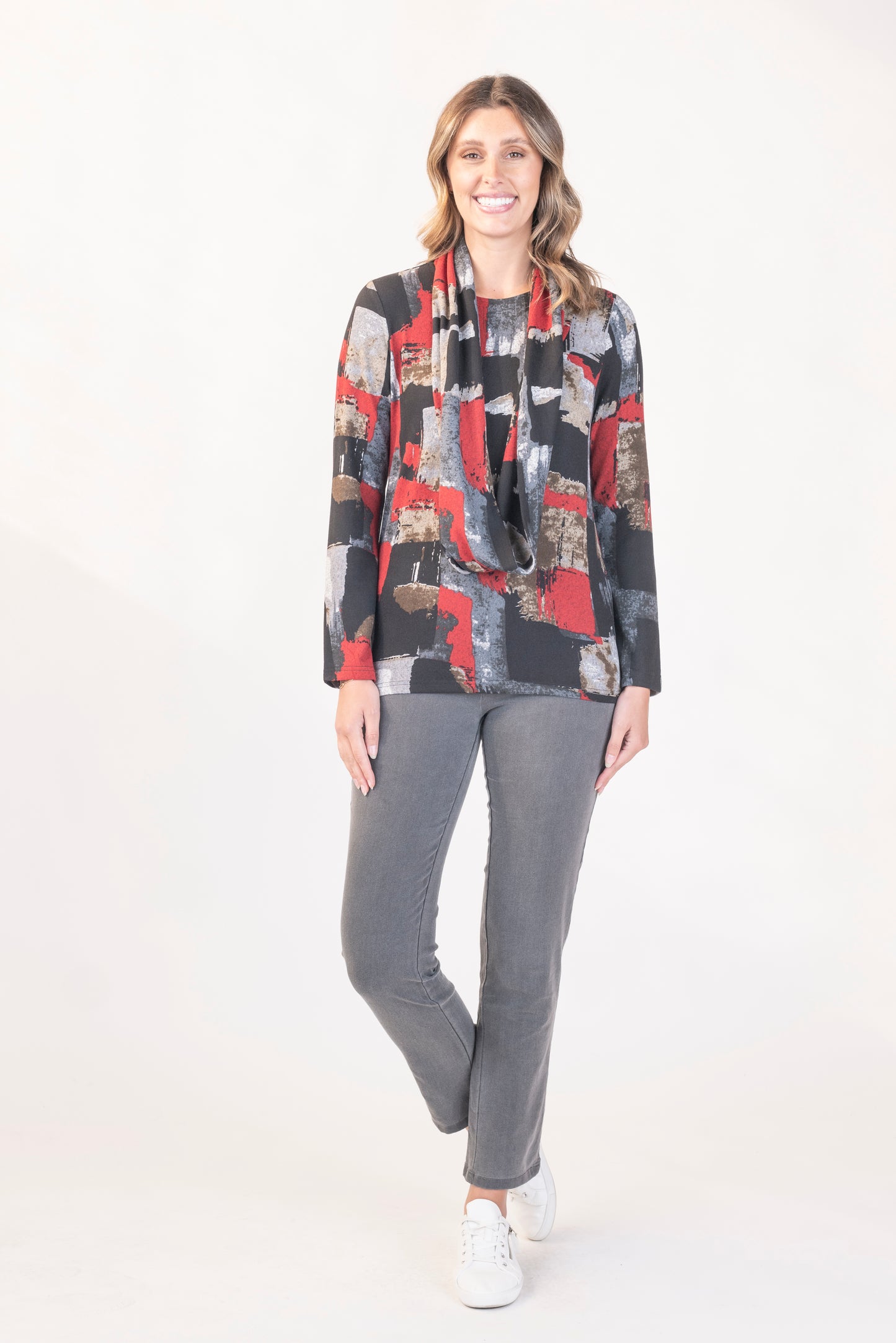 Renoma Top & Scarf 0604