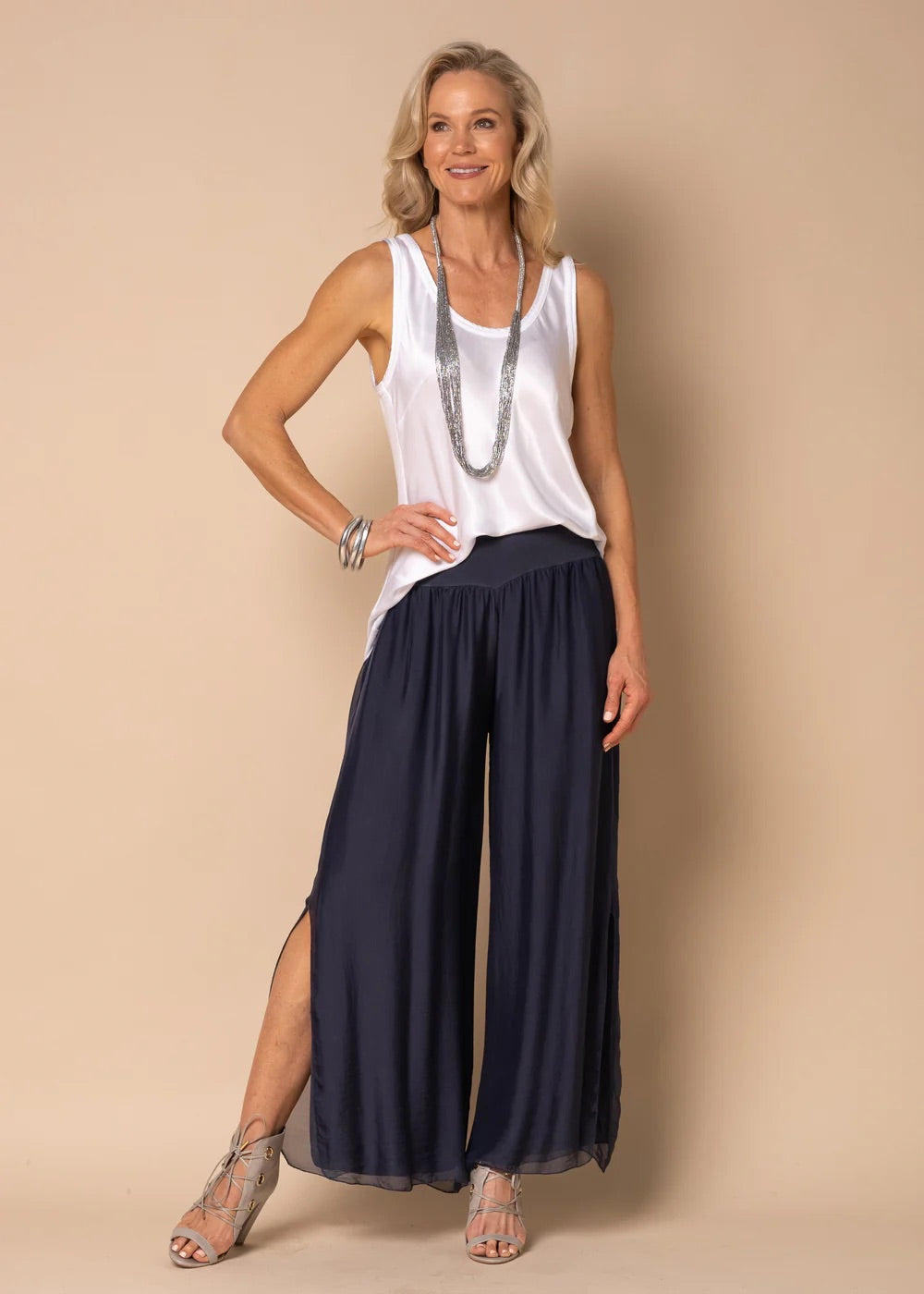 Imagine Gia Silk Pants 10MM2184