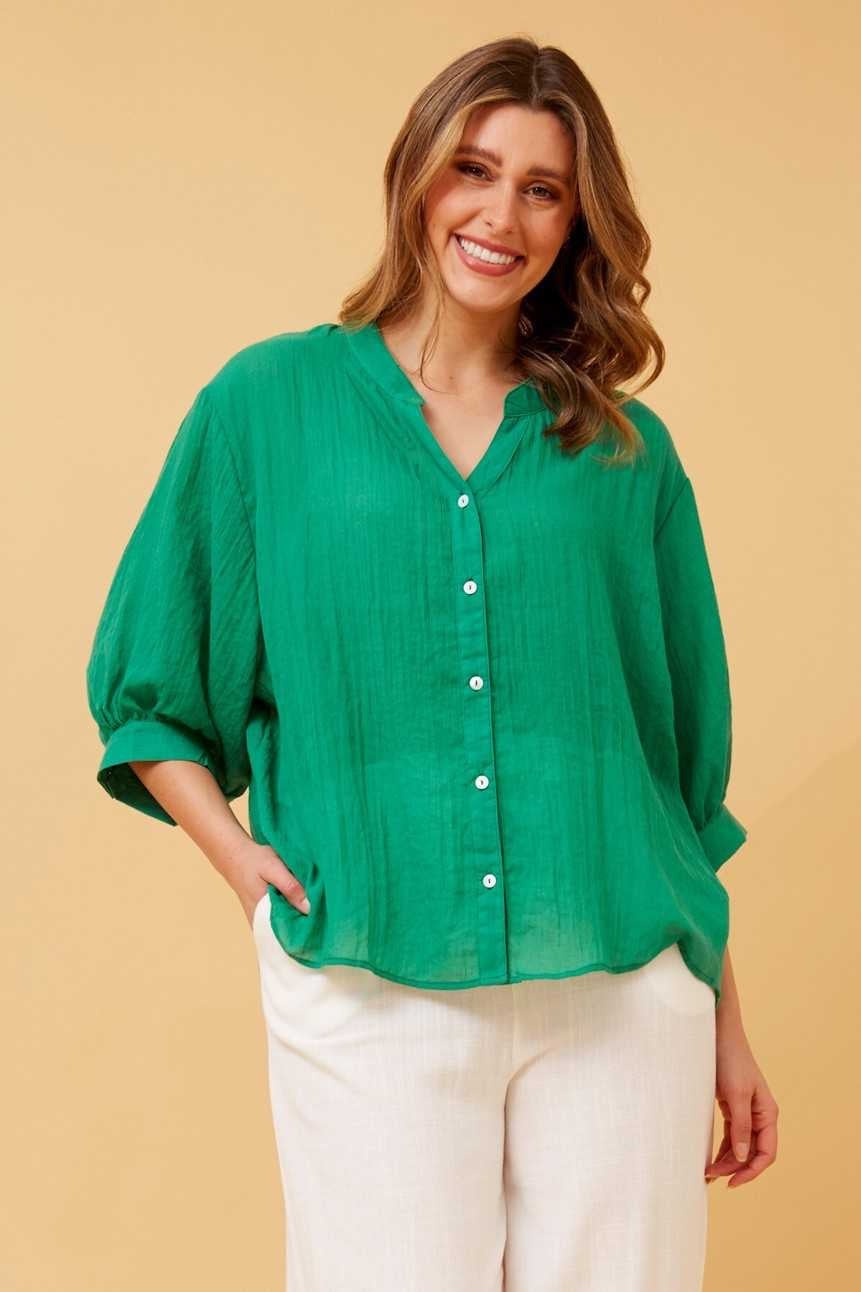 Caroline Morgan Button Back Shirt T511586