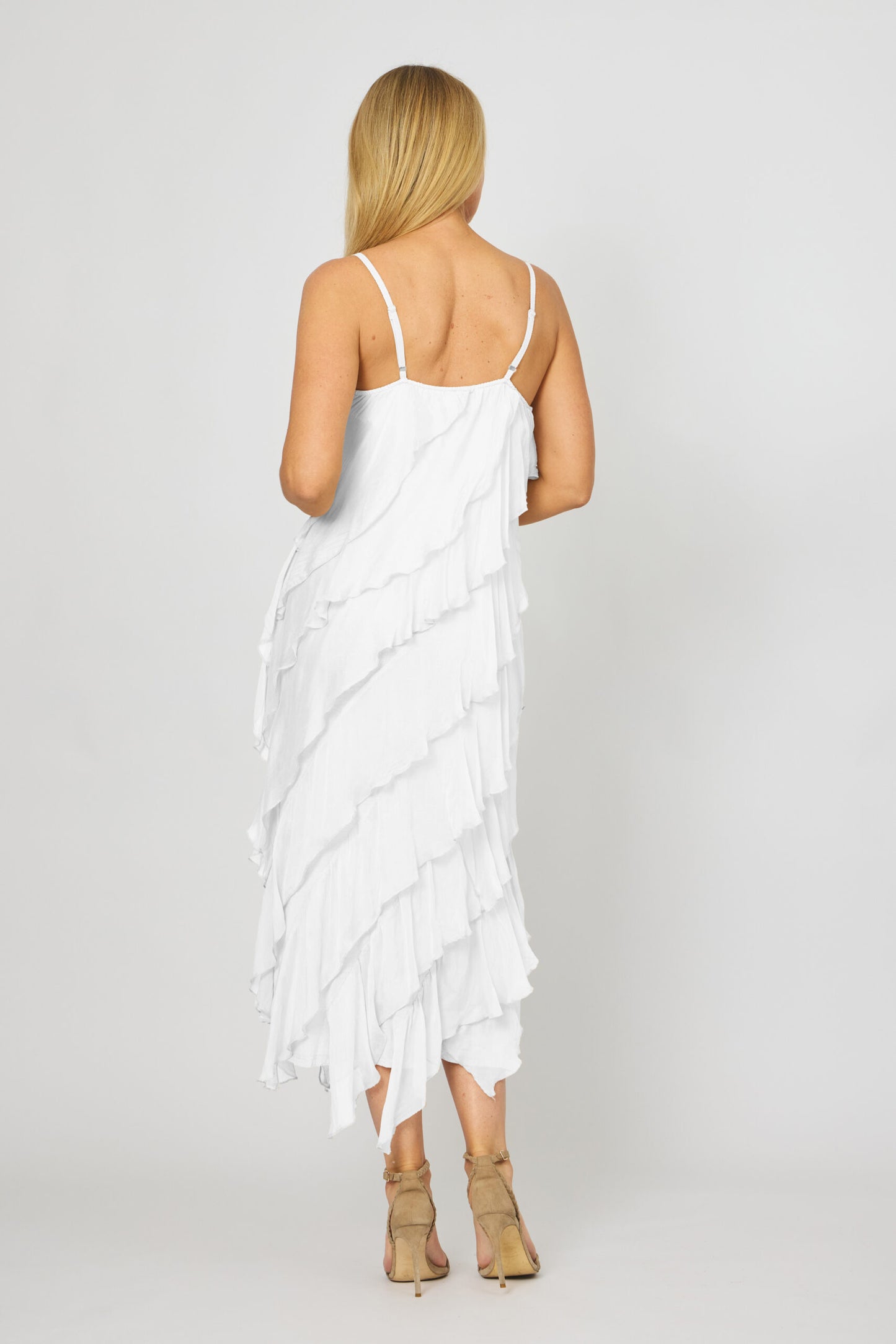 La Strada Ruffled Bias Dress LSD25-100