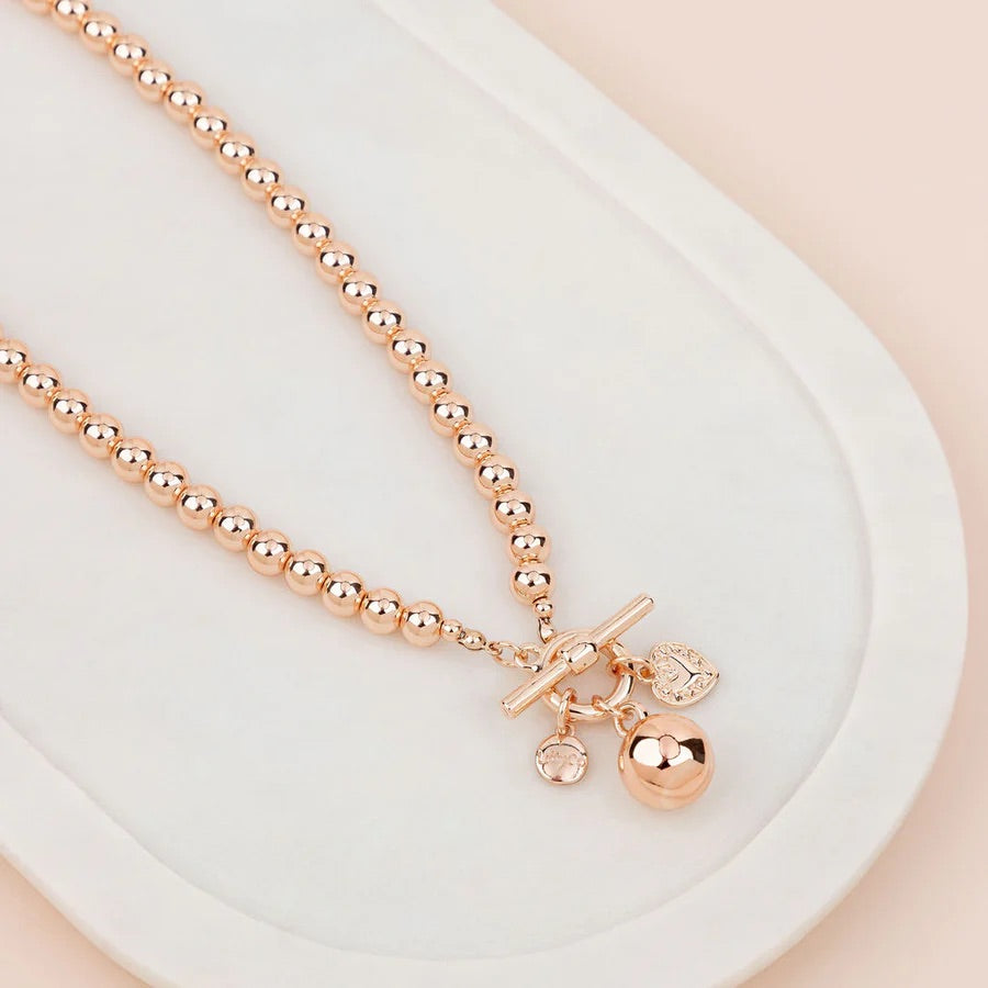 LillyCo Short Ball Necklace L1753