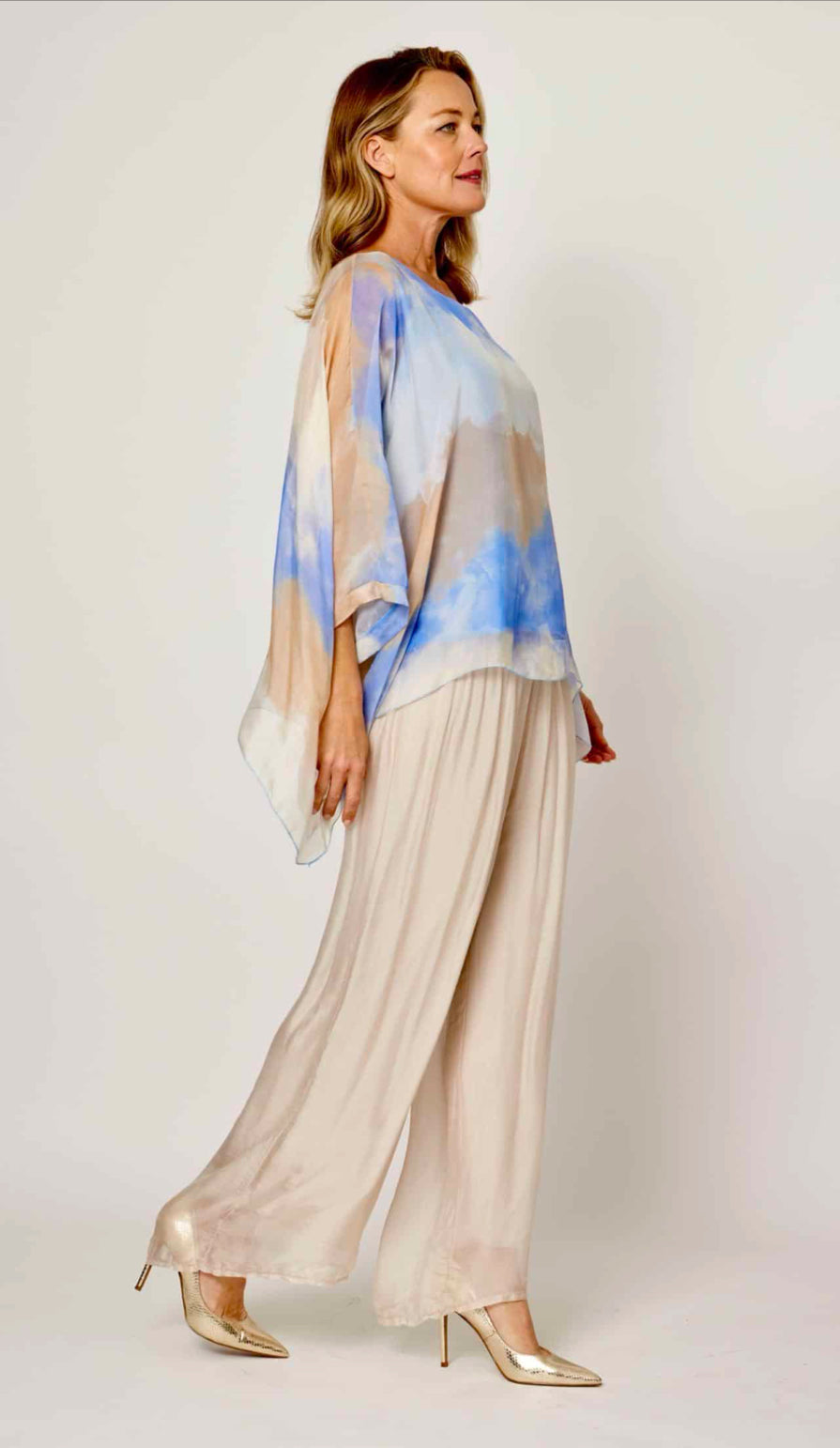 La Strada Silk Blended Pants LSP21-255A