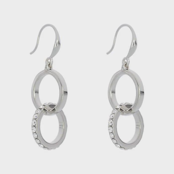 LillyCo 2 Ring Earring F141E