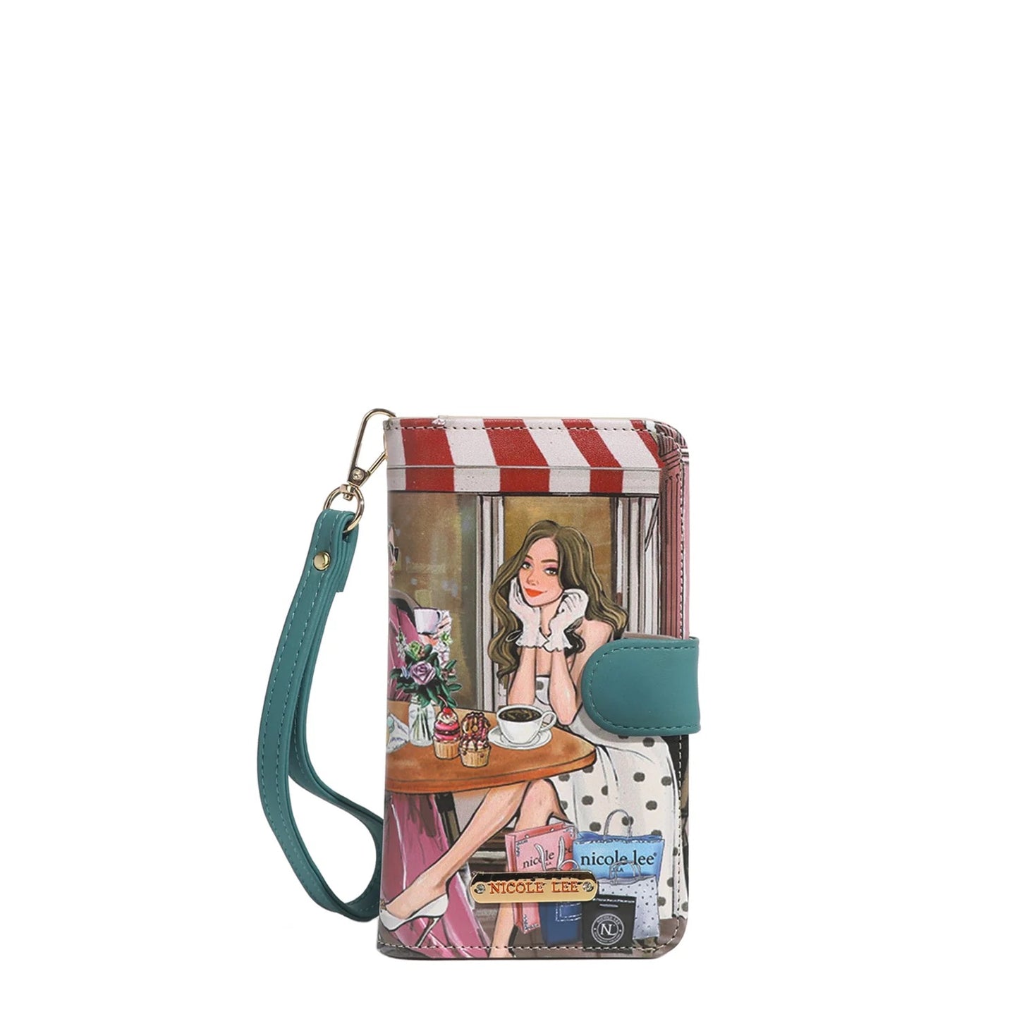 Nicole Lee Phone Case & Wallet Wristlet HP6617