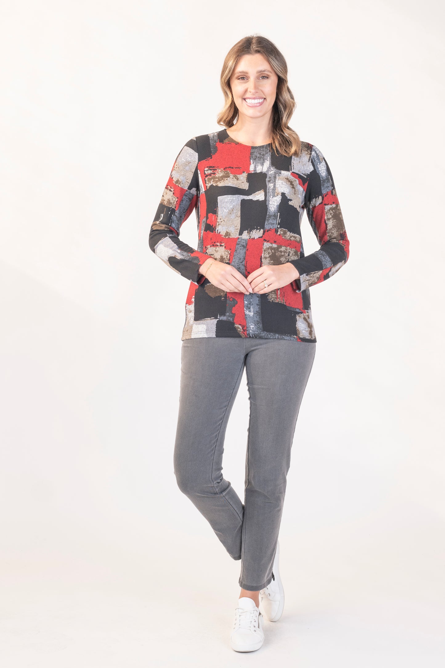 Renoma Top & Scarf 0604