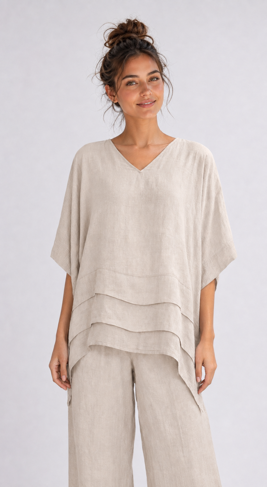 Wednesday Lulu Linen Top 26670