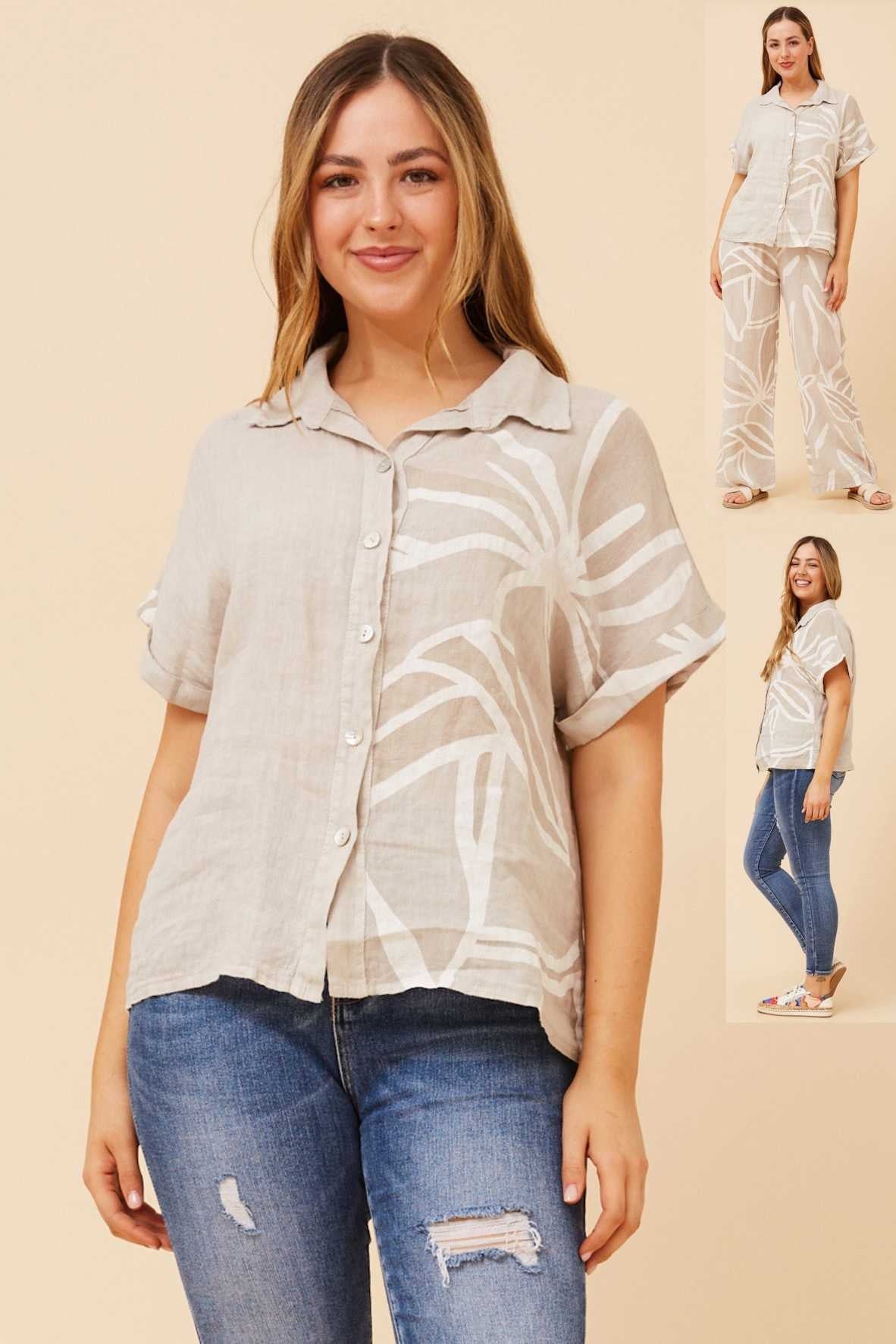 Bottega Moda Abstract Top T525223