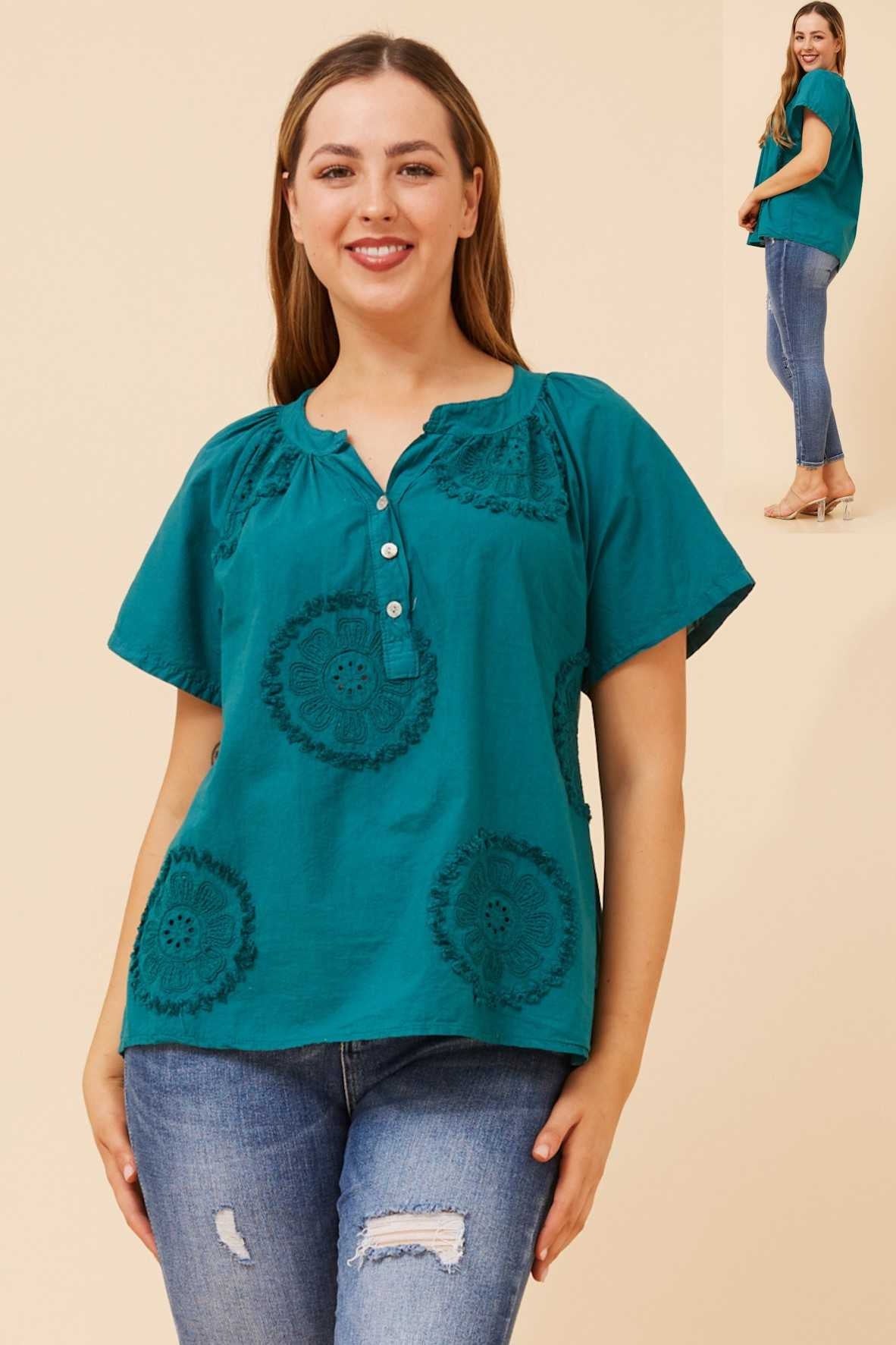 Bottega Moda Embrdr Top T521086