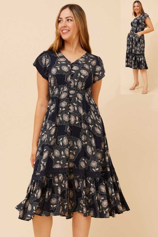 Caroline Morgan Summer Dress D519364