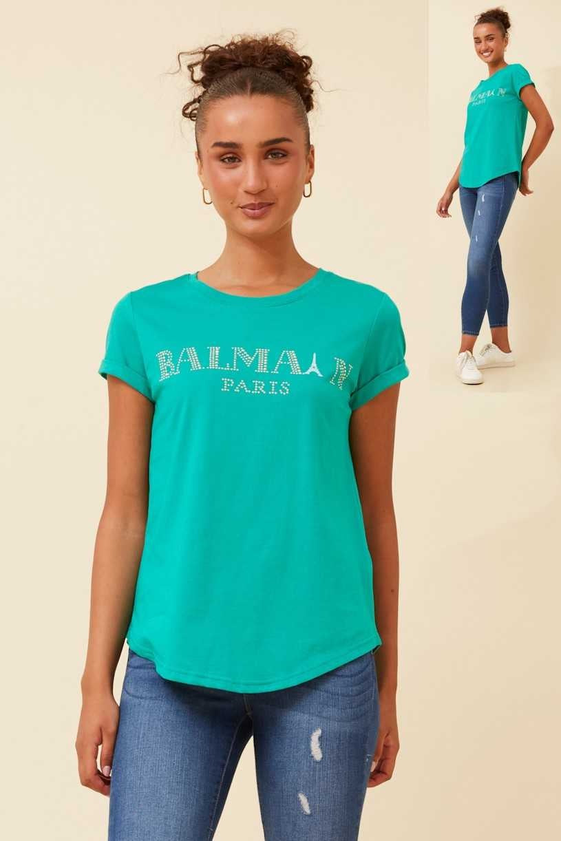 Caroline Morgan “BALMAIN” Top T520128