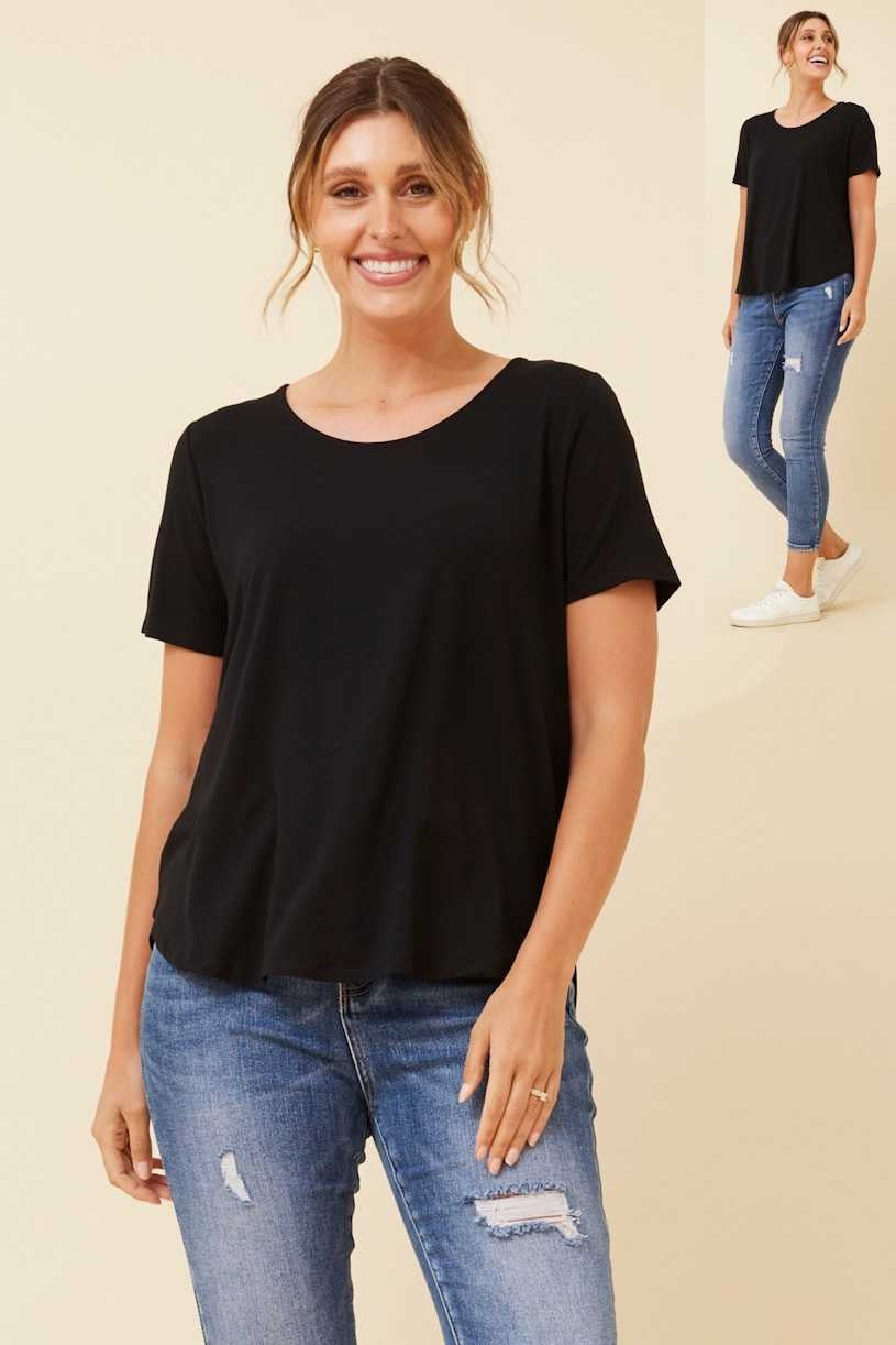 Caroline Morgan Bamboo T-Shirt T521732