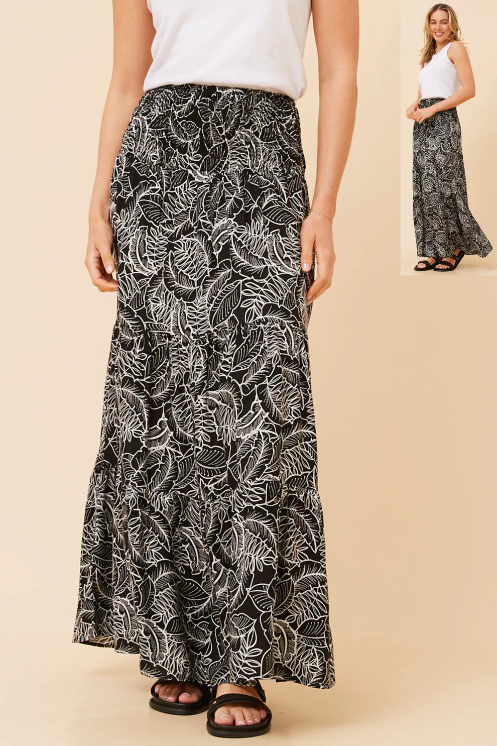 Caroline Morgan Maxi Skirt S525067