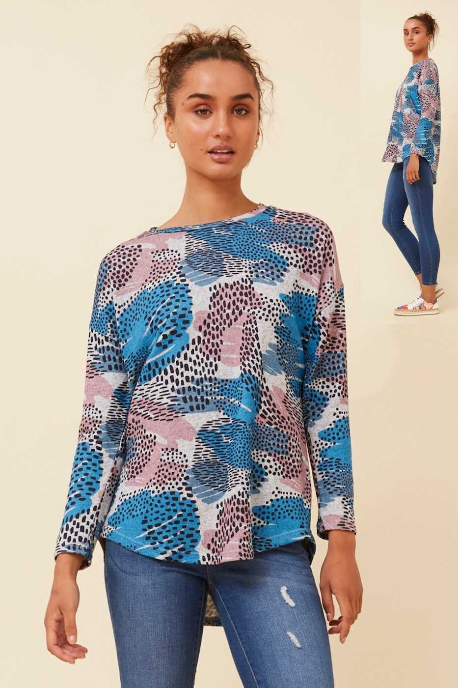 Caroline Morgan Long Sleeve Top T522605
