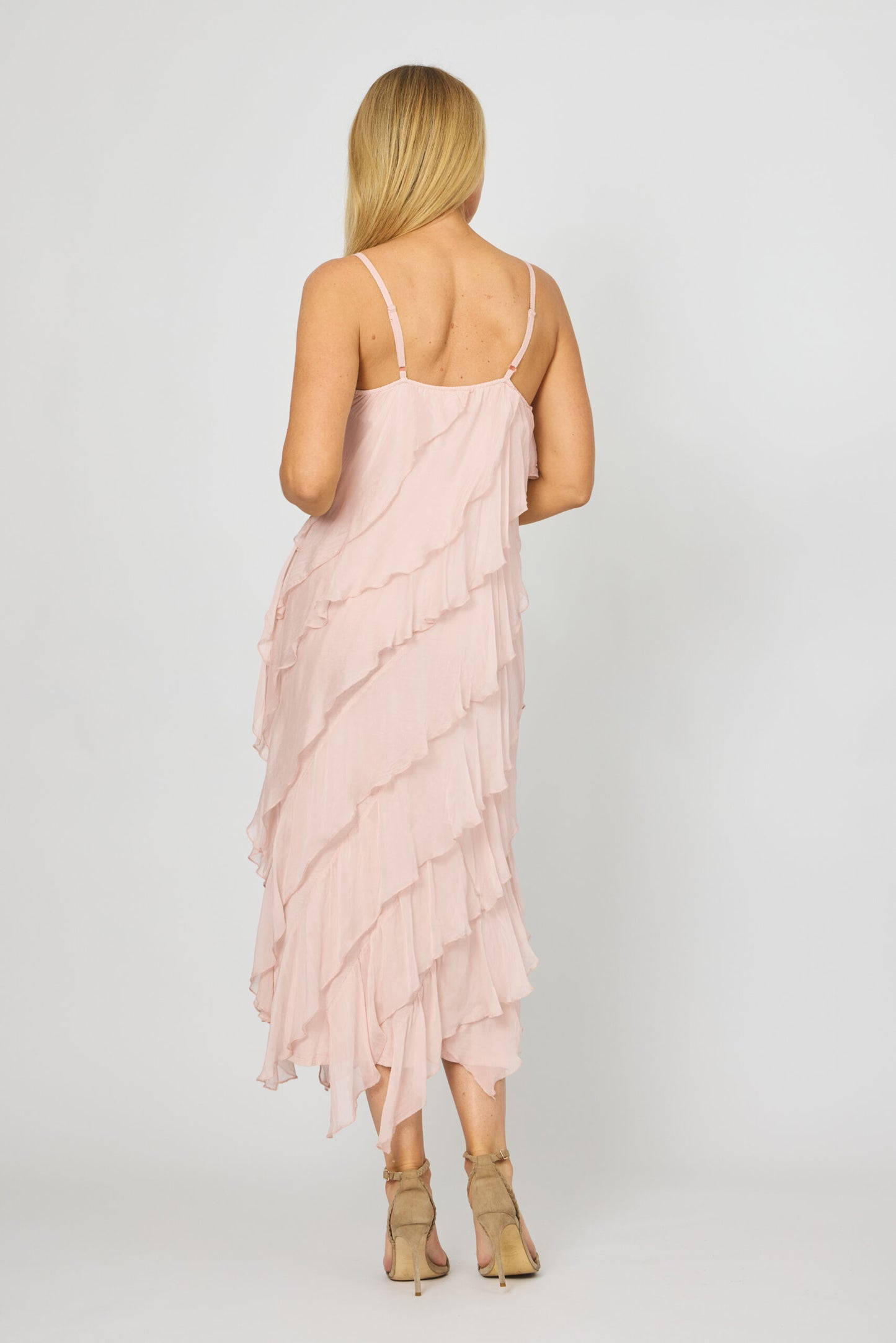 La Strada Ruffled Bias Dress LSD25-100