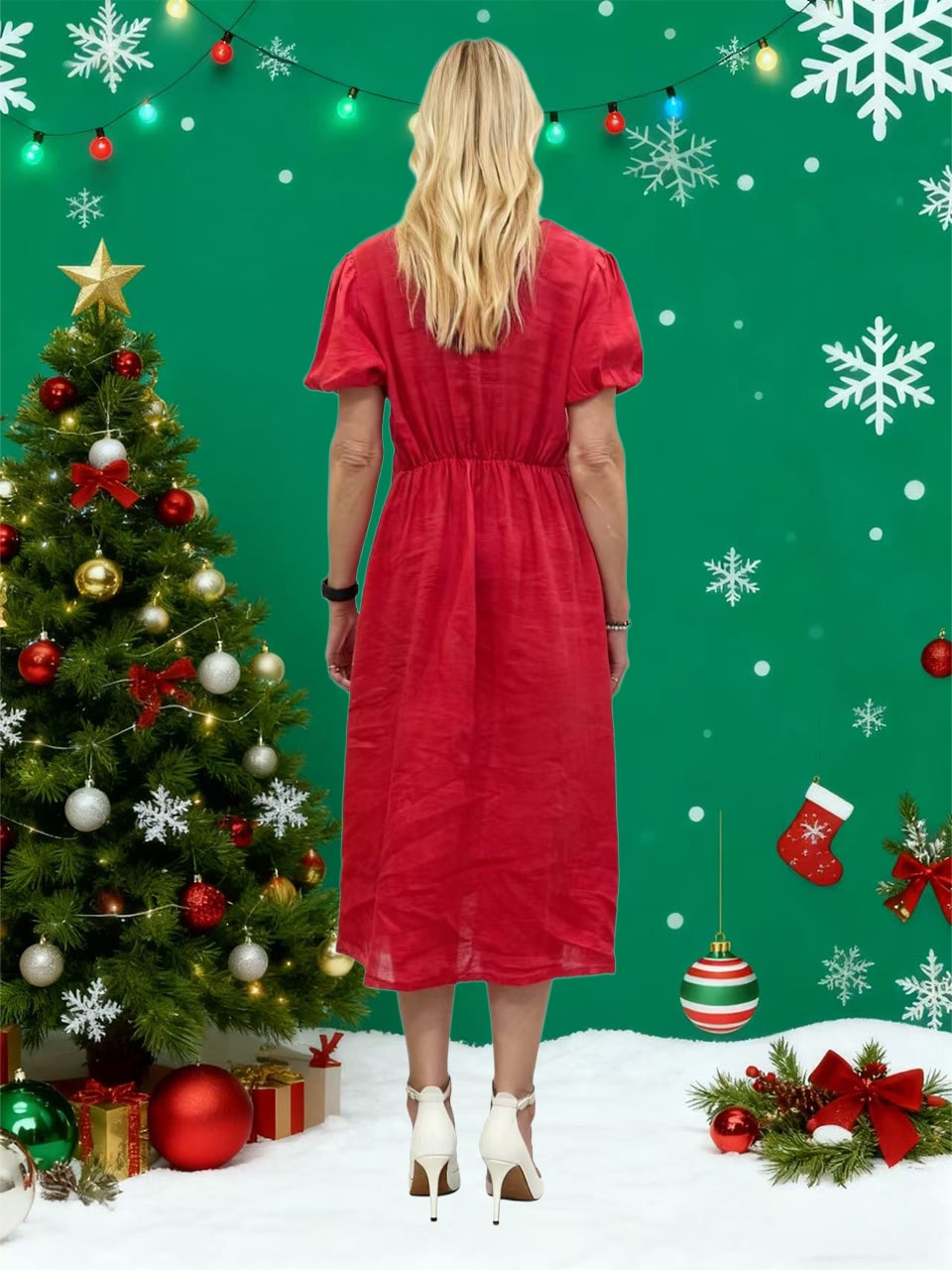 La Strada Linen Dress LSD25-701