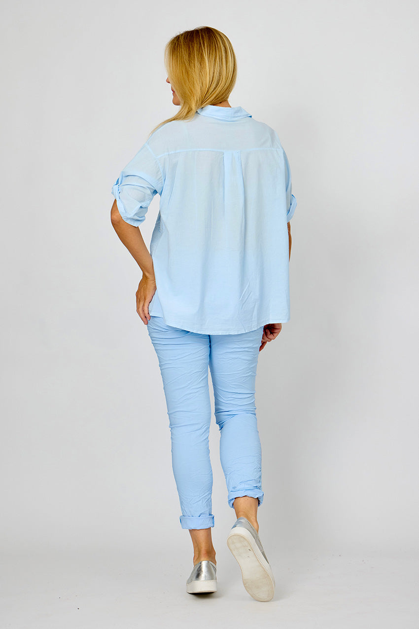 La Strada Embroider Shirt LSS25-509