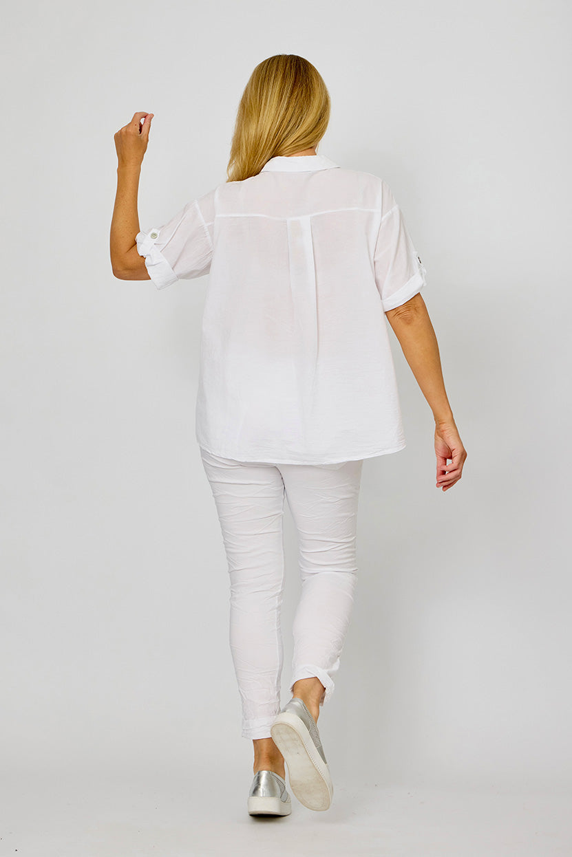 La Strada Embroider Shirt LSS25-509
