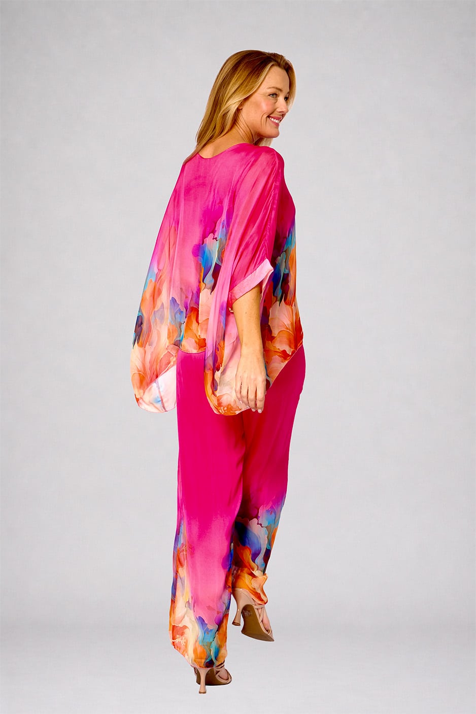 La Strada Silk Pants LSP26-491