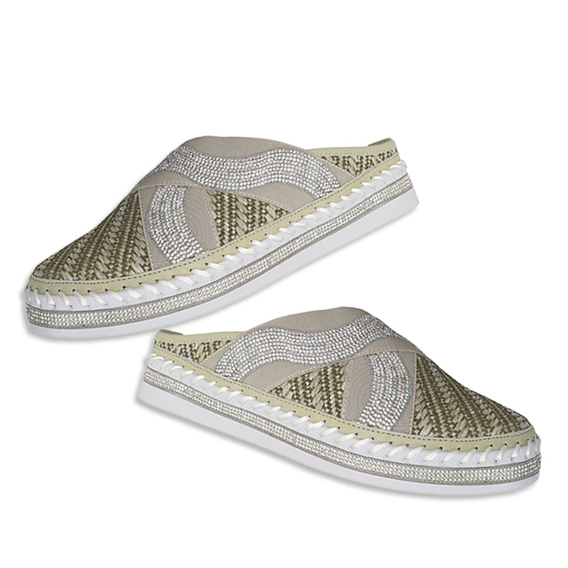 Lavish Lola Woven Slides LVSLDLOLA
