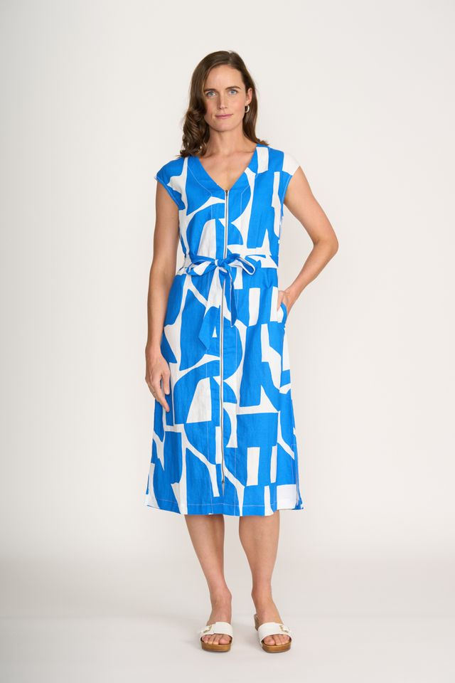 Foil You Little Ziper Dress FO8294