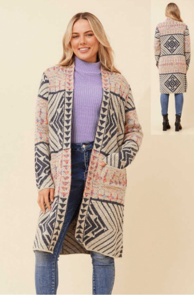 Caroline Morgan Knit Cardigan KC733946