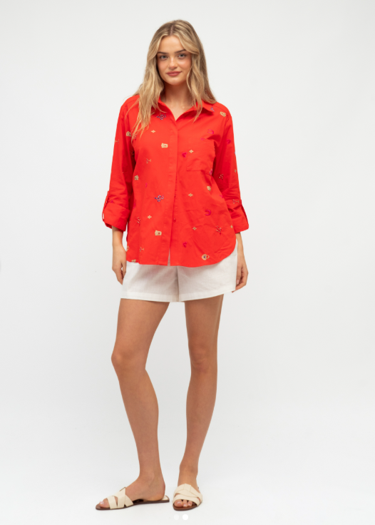 Label Of Love Embroidered Blouse LOL71061-1