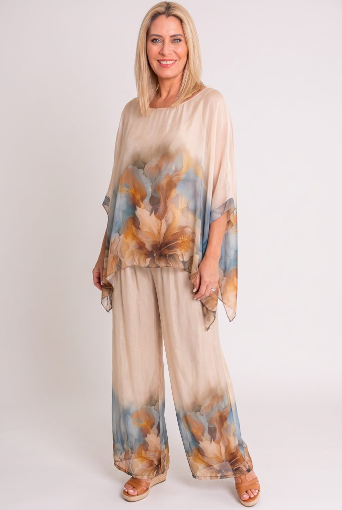 Italian Closet Adele Silk Set