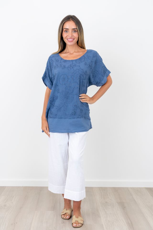 Renoma Embroidered Top 3662.39