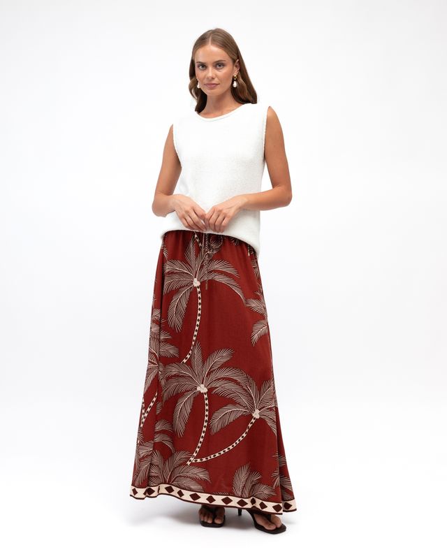 White Closet Buena Vista Skirt TFE11516