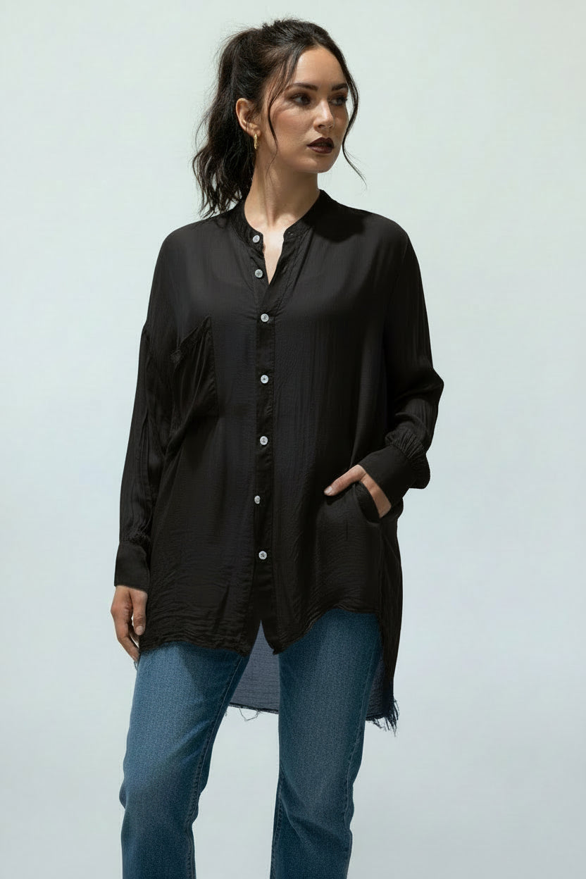 Italian Closet Celtine Silk Top