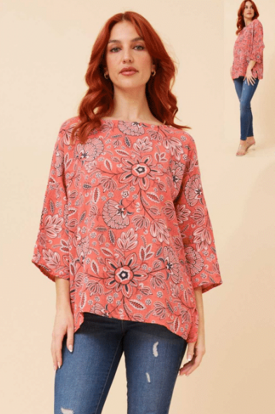 Bottega Moda Linen Top T178069