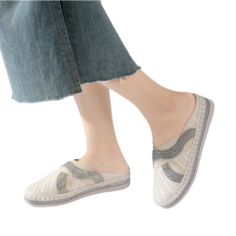 Lavish Lola Woven Slides LVSLDLOLA
