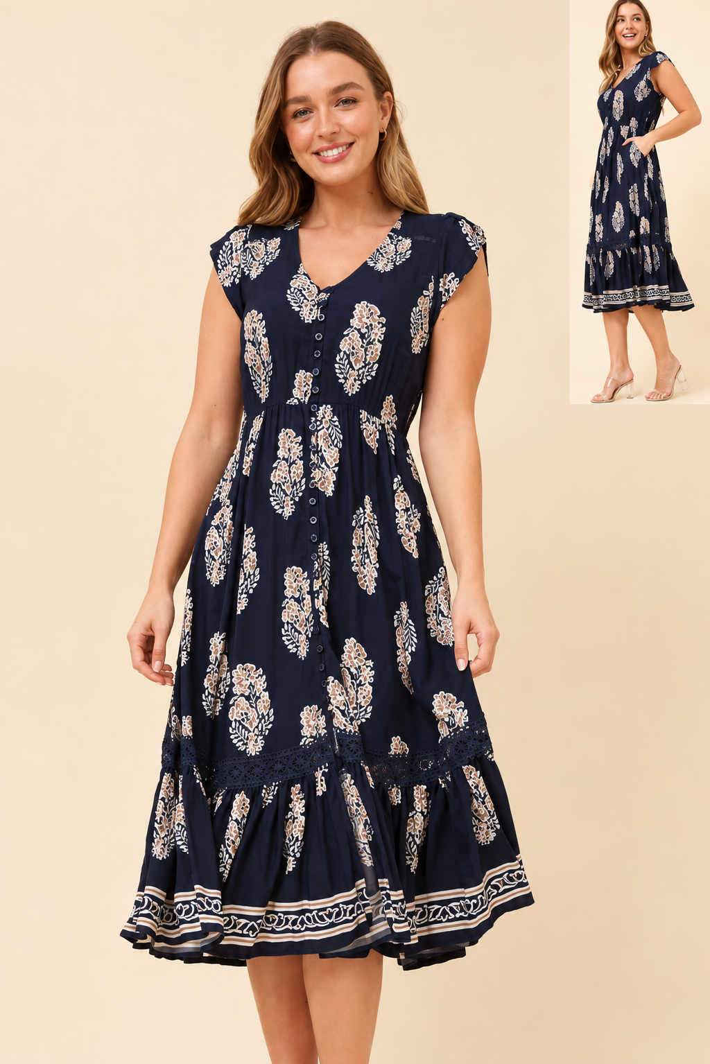 Caroline Morgan Dress D524840