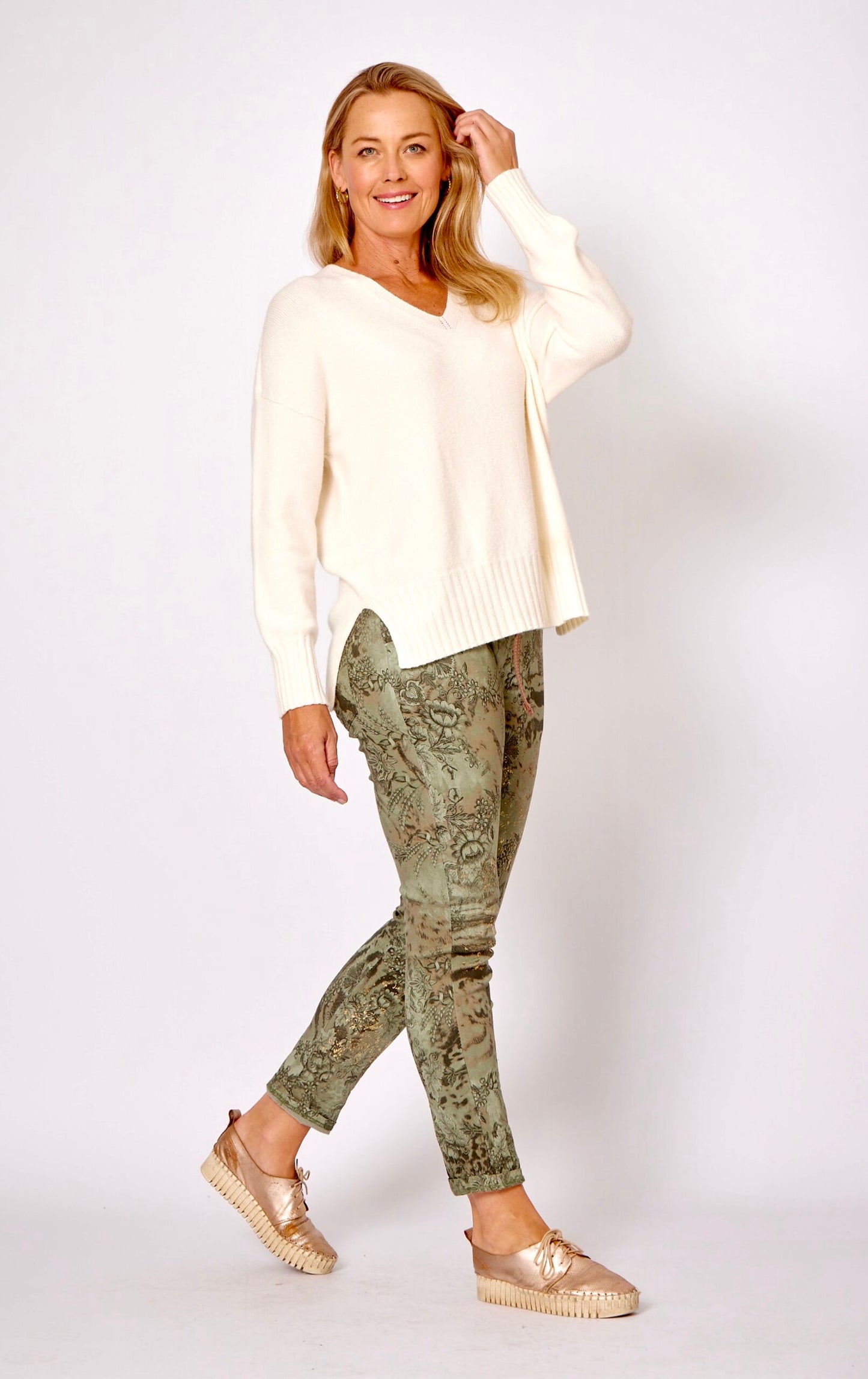La Strada Pant w/ Belt LSP25-470