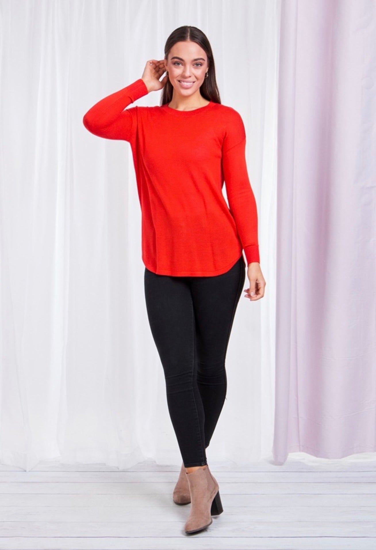 Caroline Morgan Basics Pullover