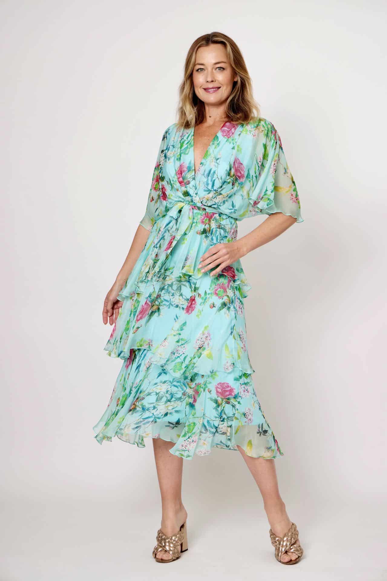 La Strada Layered Silk Dress LSD21-901