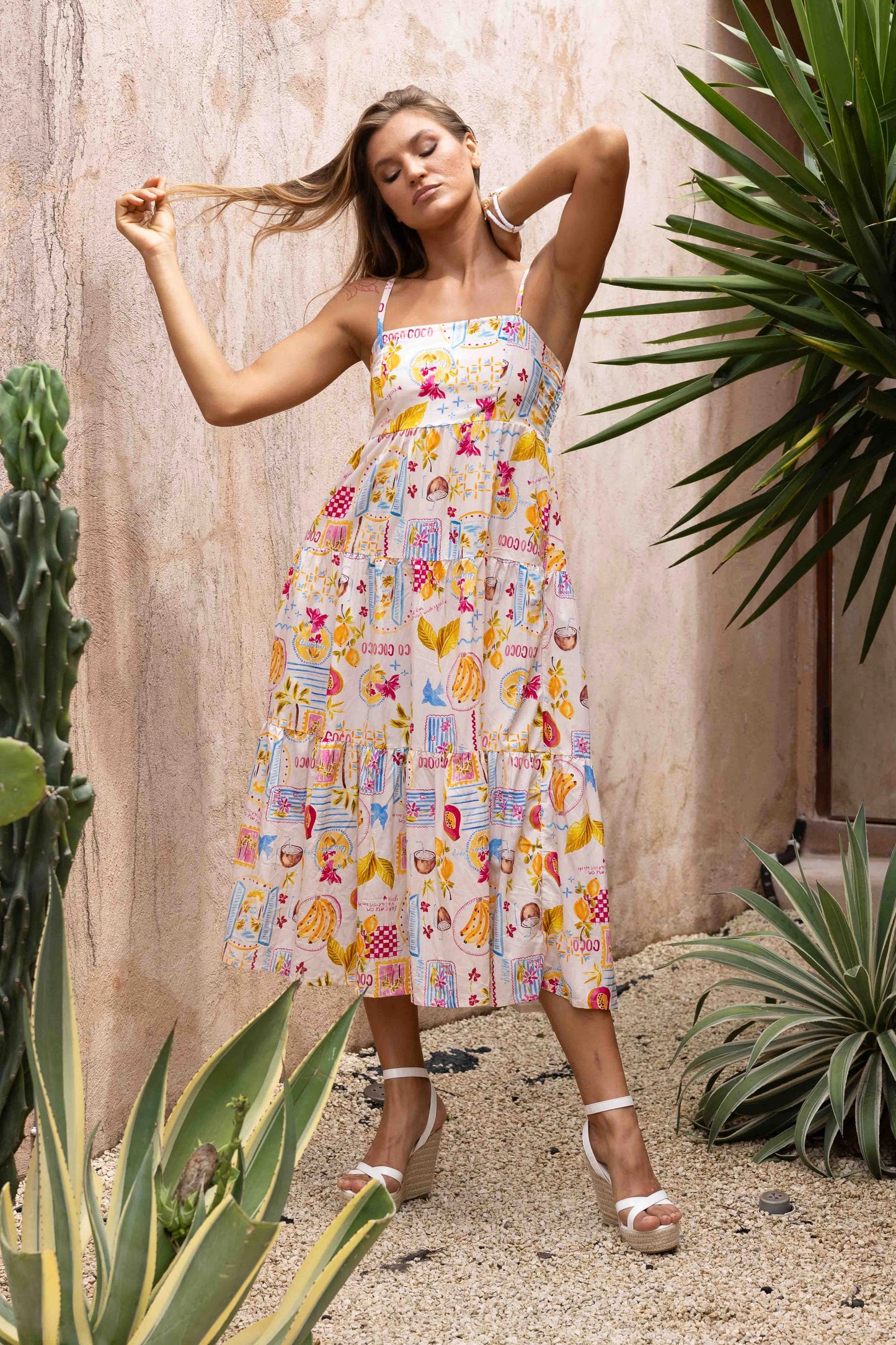 Go Girl Ellie Midi Dress - VGLD700