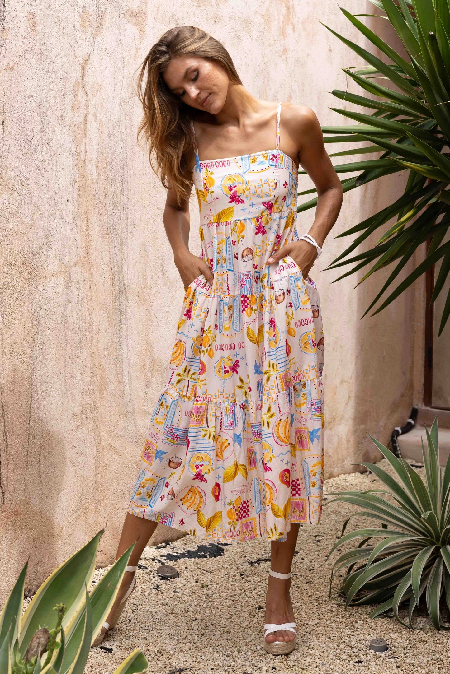 Go Girl Ellie Midi Dress - VGLD700