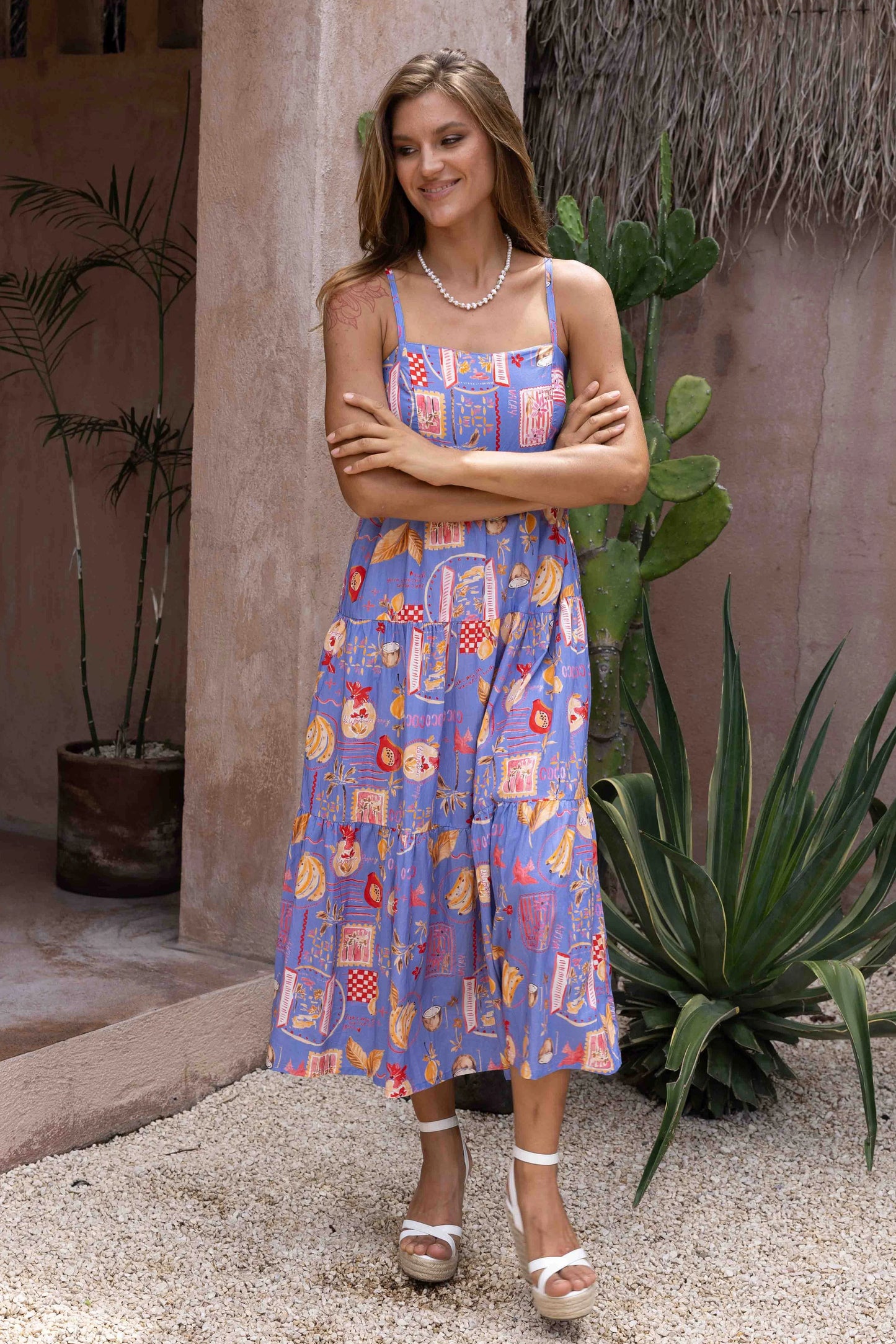 Go Girl Ellie Midi Dress - VGLD700