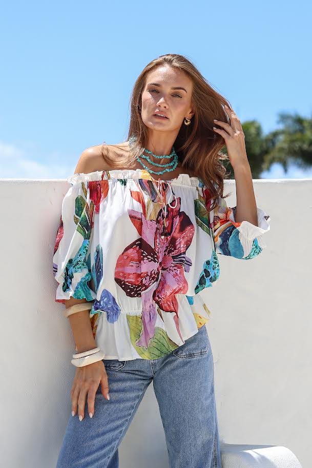 Joop & Gypsy Floral Top - 10267