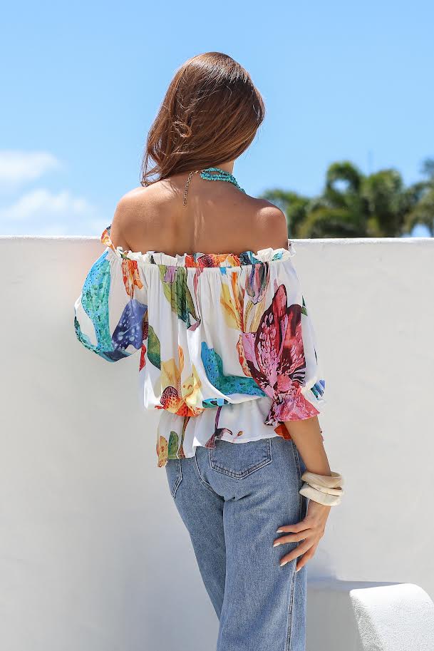 Joop & Gypsy Floral Top - 10267