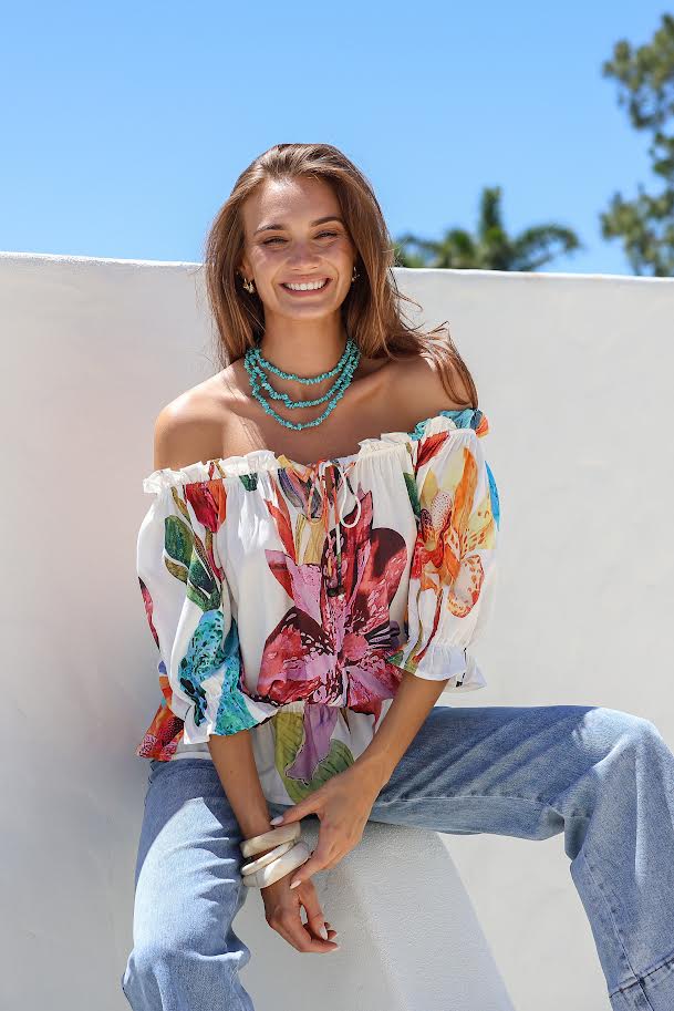 Joop & Gypsy Floral Top - 10267