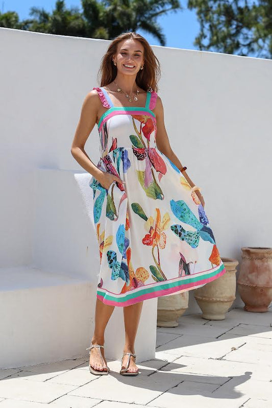 Joop & Gypsy Ruffle Strap Dress - 10265