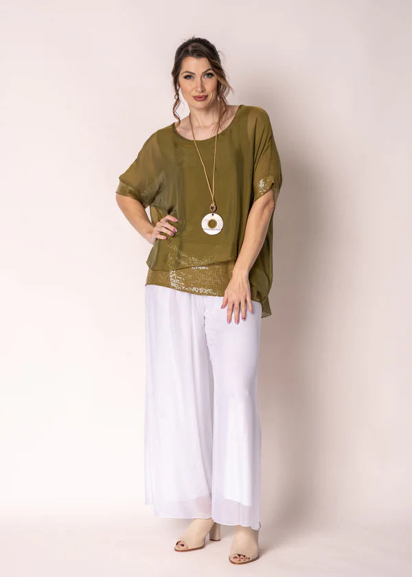 Imagine Mimi Silk Top 10MM2161