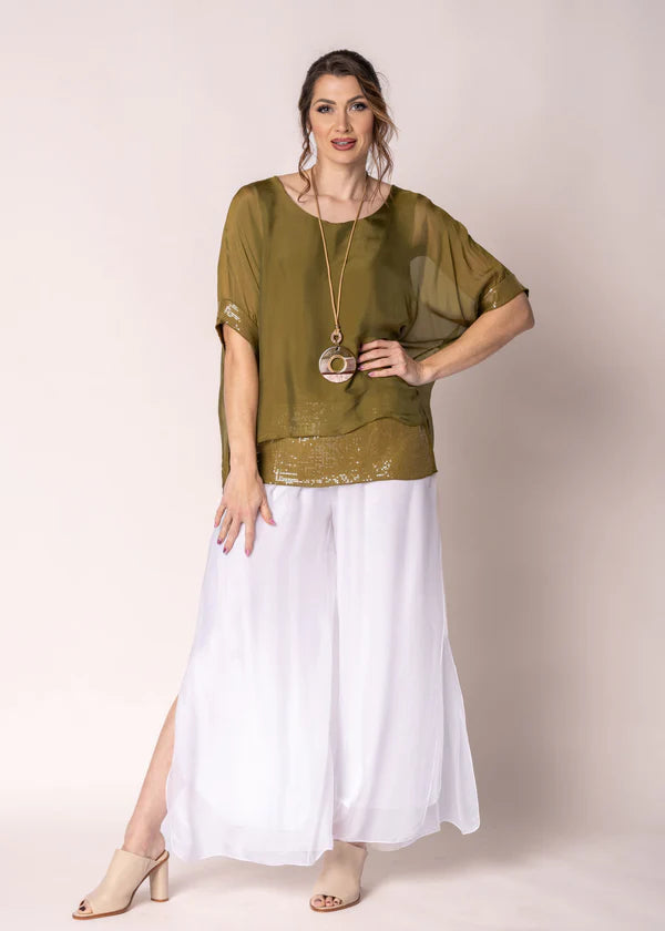 Imagine Mimi Silk Top 10MM2161