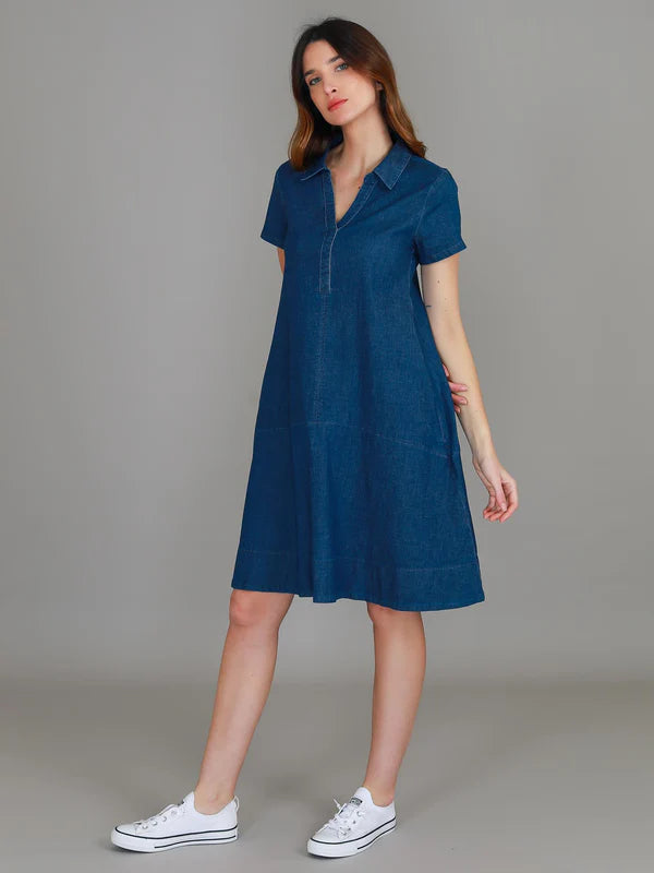 3RD Story Tibby Denim Dress 1725A