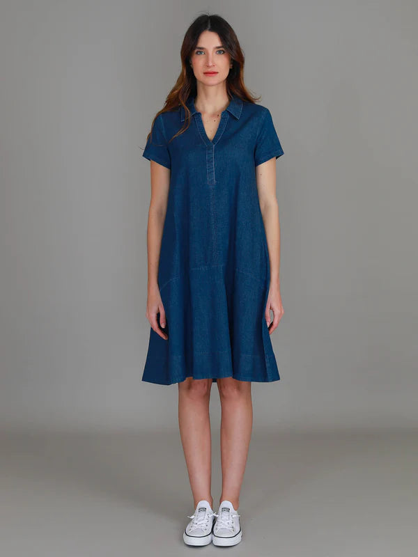 3RD Story Tibby Denim Dress 1725A