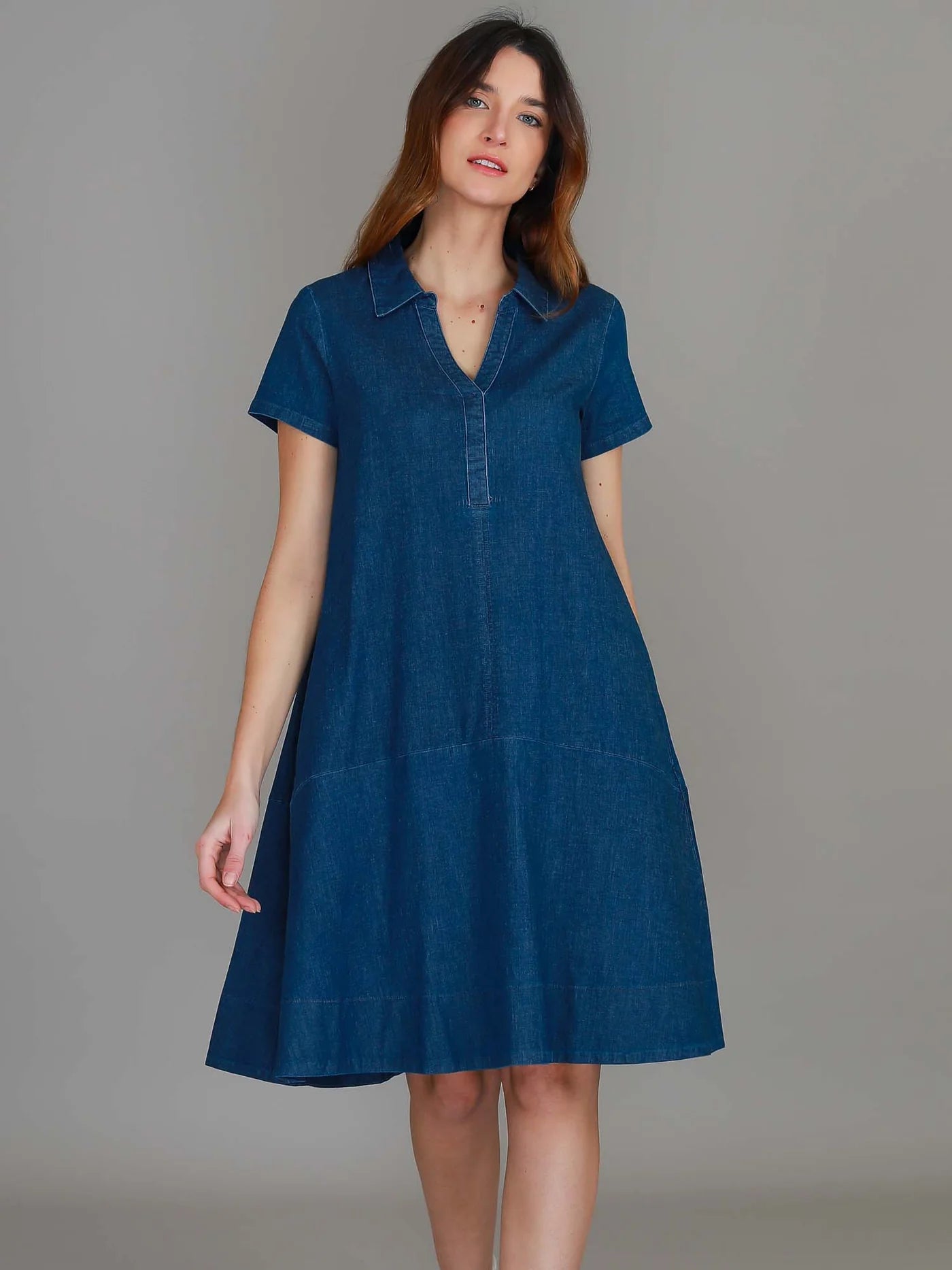 3RD Story Tibby Denim Dress 1725A