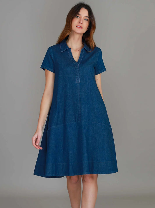 3RD Story Tibby Denim Dress 1725A